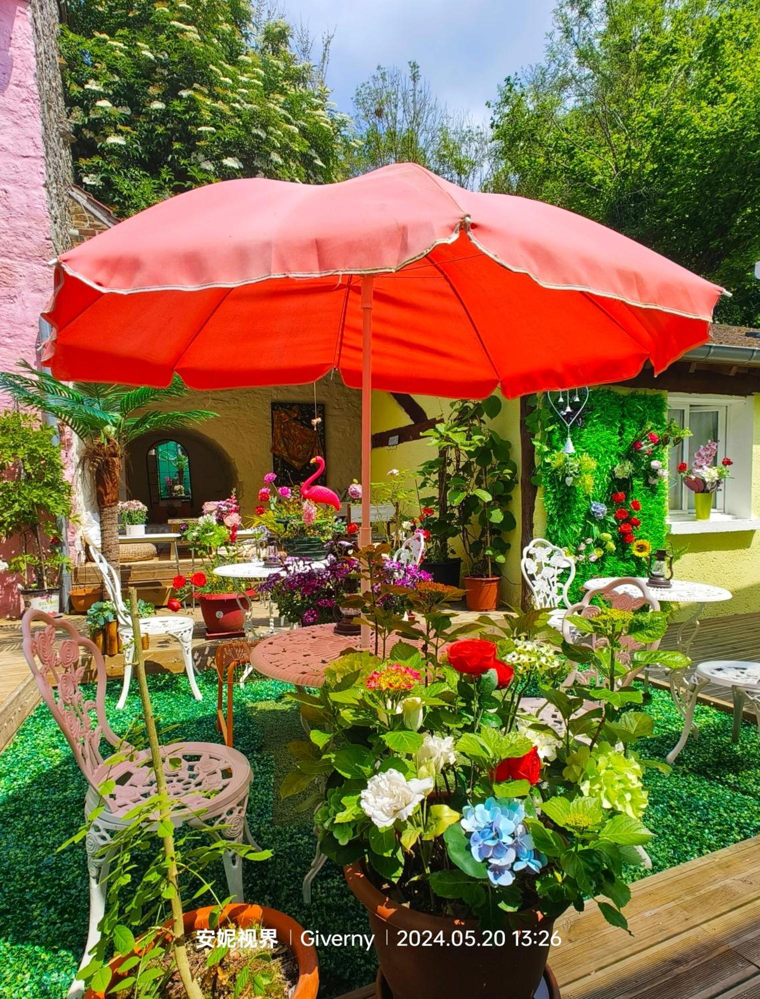 Le Coin Des Artistes Bed & Breakfast Giverny Bagian luar foto